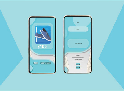 Dynamic UI for Ecommerce App app app design application branding design dynamic eccomerce fluid illustration simple ui ui ux ui design uidesign uiux ux web