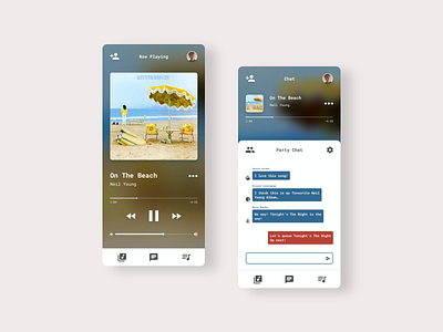 DailyUI 009 - Music Player adobe xd app design chris blss dailyui dailyuichallenge mobile music player ui uidesign ux