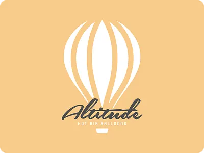 Altitude altitude artist branddesign branddesigner brandidentity dailyart dailylogochallenge dailylogochallengeday2 dailylogodesign design graphicdesign graphicdesigner hotairballoon hotairballoons logo logodesign logos personal project typography vector