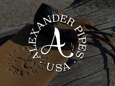 Alexander Pipes Stamp Logo