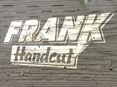 Frankie identity personnal project woodcut