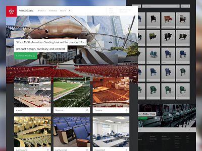 American Seating Furniture american seating furniture grand rapids responsive ui ux web
