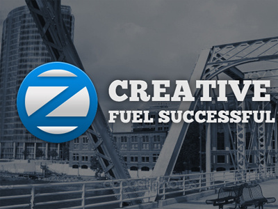 Zellus Logo and Tagline blues grey logo tagline