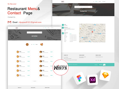Restaurant Menu & Contact Page contact page contact page ui design contact page web contact page website contact page website design restaurant app design ui kit restaurant app ui design restaurant dashboard ui design restaurant menu app ui design restaurant menu ui design restaurant mobile ui ux design restaurant order ui design restaurant ui design restaurant ui design desktop restaurant ui design web restaurant ui design website ui design for restaurant ui ux design website restaurant
