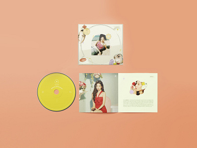 Sunmi: Collection Album cd cd artwork cd cover cd design cd packaging kpop package design sunmi