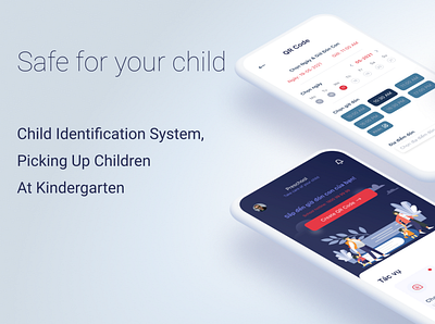 Preschool app qr code ux