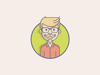 Winklebottom Avatar avatar character e commerce flat flat design icon logo logo design minimal office social ui