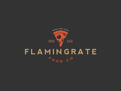 Flamin Grate Food Company Logo