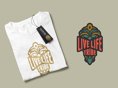 Live Life Tribe Logo option branding icon identity lifestyle logo logo design nature skate surf symbol tribe wilderness