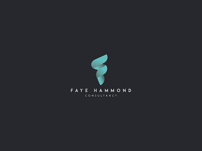 Faye Hammond Logo banner brand caring corporate flag icon identity logo mark medical minimal symbol
