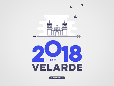 Velarde 2018 T-Shirt Design brand crest design fashion stamp t-shirt ui