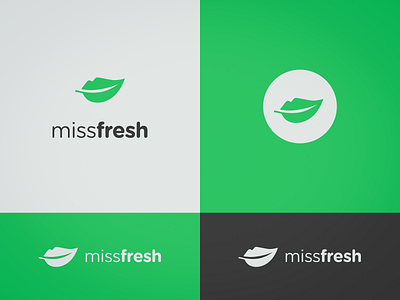 MissFresh logo branding logo logo design