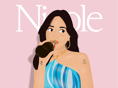 Nicole Zefanya Illustration character design fanart illustration niki vector