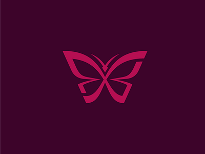 X is for Xuni butterfly logo x