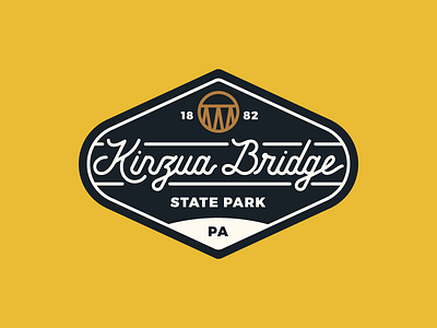 Kinzua Bridge bridge kinzua bridge lettering pa park patch pennsylvania railroad
