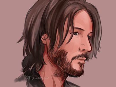 Keanu Reeves Breathtaking Art Digital