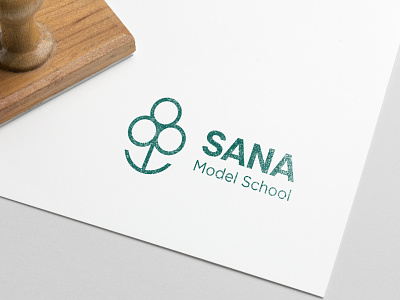 Sana School - Branding branding design identity logo school symbol university