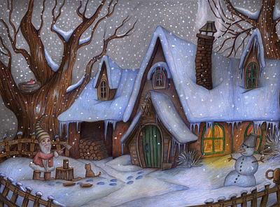 Winter illustration