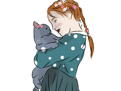 Purfect Friend arts catdrawing cats kids sketch