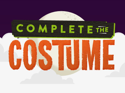 Complete The Costume brandon printed clouds costume email halloween header heavyweight horror moon spooky
