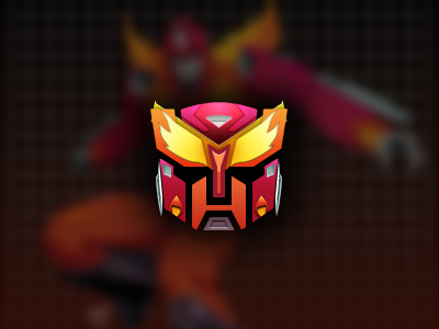 Hot Rod Preview avatar gen 1 hot rod sticker transformers