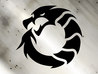 Dragon Logo - Fixed Spacing dragon fantasy icon logo