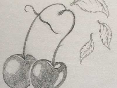 Cheeky Cherries Sketch