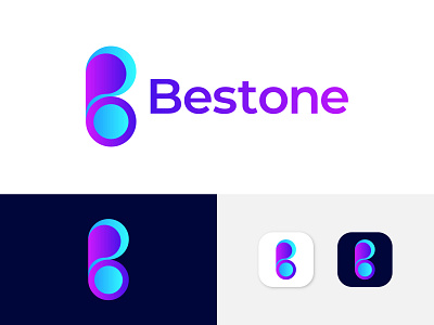 B +  O Letter Logo - Modern B Logo Mark