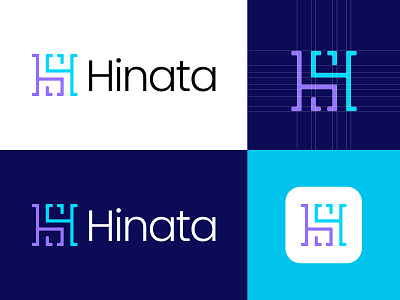Hinata Logo Design - Modern H Letter Logo Design