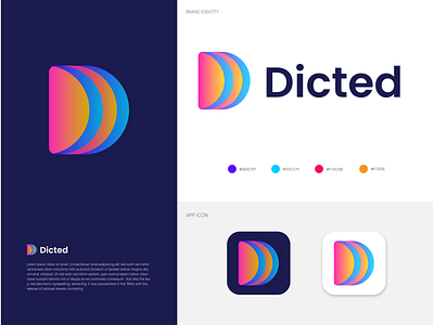 Dicted - Modern Logo & Brand Identity Design