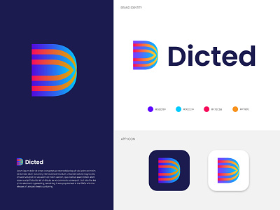 Dicted - Modern Logo & Brand Identity Design