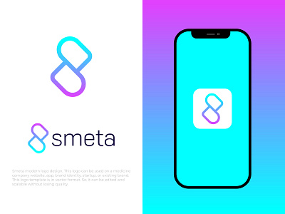 Smeta Brand Identity Logo Design abstract logo agency app icon brand identity branding business logo creative logo finance flat logo letter logo letter s logo logo mark logodesigner logotype minimalist logo modern logo s letter ui unique logo website