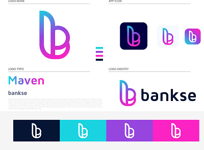 Bankse Logo Branding app icon b letter b logo brand identity branding business logo creative logo finance gradient logo graphic design letter logo logo logobrand logodesigner minimalist logo modern logo ui unique logo visual identity website