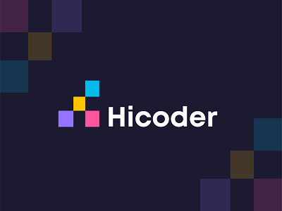 Hicoder logo design agency branding coder cryptocurrency digital agency h letter hack icon logo logo maker logotype modern logo software software company startup tech technology web web developer website