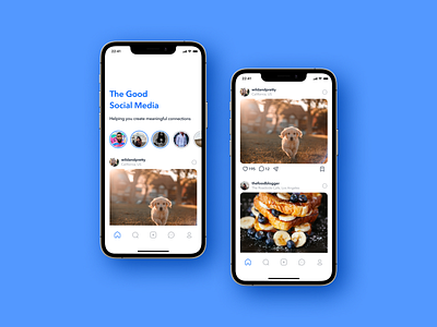 the good social media app design design one handed mode social media