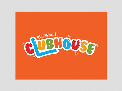 CLUBHOUSE branding church design clean color design kids art logo typography