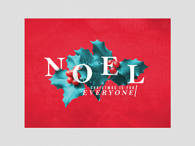 NOEL branding christmas church design clean design series art texture typography