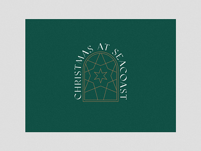 Christmas At Seacoast branding church design clean design illustration logo minimal series art typography