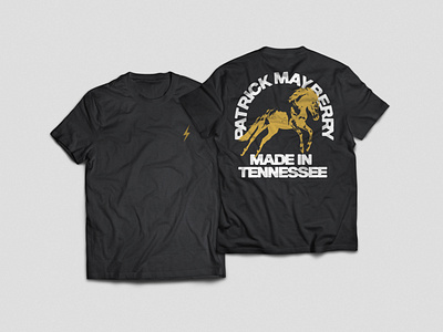 Patrick Mayberry - T-Shirt band branding design illustration merch shirt typography