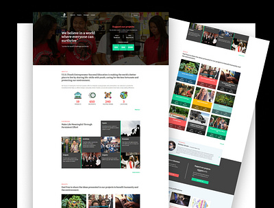 Yes Education - NationBuilder Website design nationbuilder non profit web web design web development website