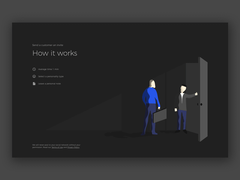 Customer Invite Flow