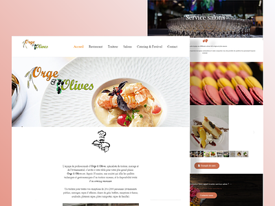 orges & olives website design ui ux web webdesign website
