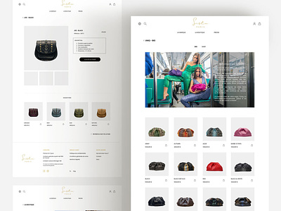 Sista Paris design ui ux webdesign website