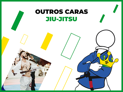 Outros Caras Jiu-Jitsu branding design figma identity illustrator jiu jitsu jiujitsu logo martial arts sports ui