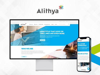 Alithya (website redesign)