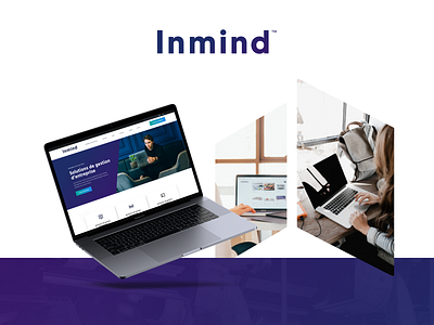 Inmind (website redesign) branding business design figma illustrator photoshop solutions techonology ui ux web design website