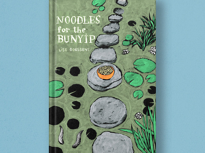 Hand-drawn book cover illustration