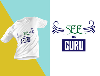 SEE the GURU beauty best t shirt typography designs event t shirt t shirt design