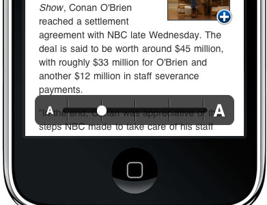 Pinch text scaling iphone pinch scaling text scaling ui usatoday