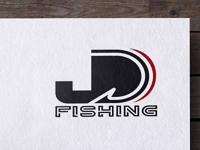 JD Fishing Brand Logo Design branding design logo